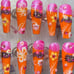 Sunkissed Hello Kitty Luxury Nails ໒꒰ྀིᵔ ᵕ ᵔ ꒱ྀི১