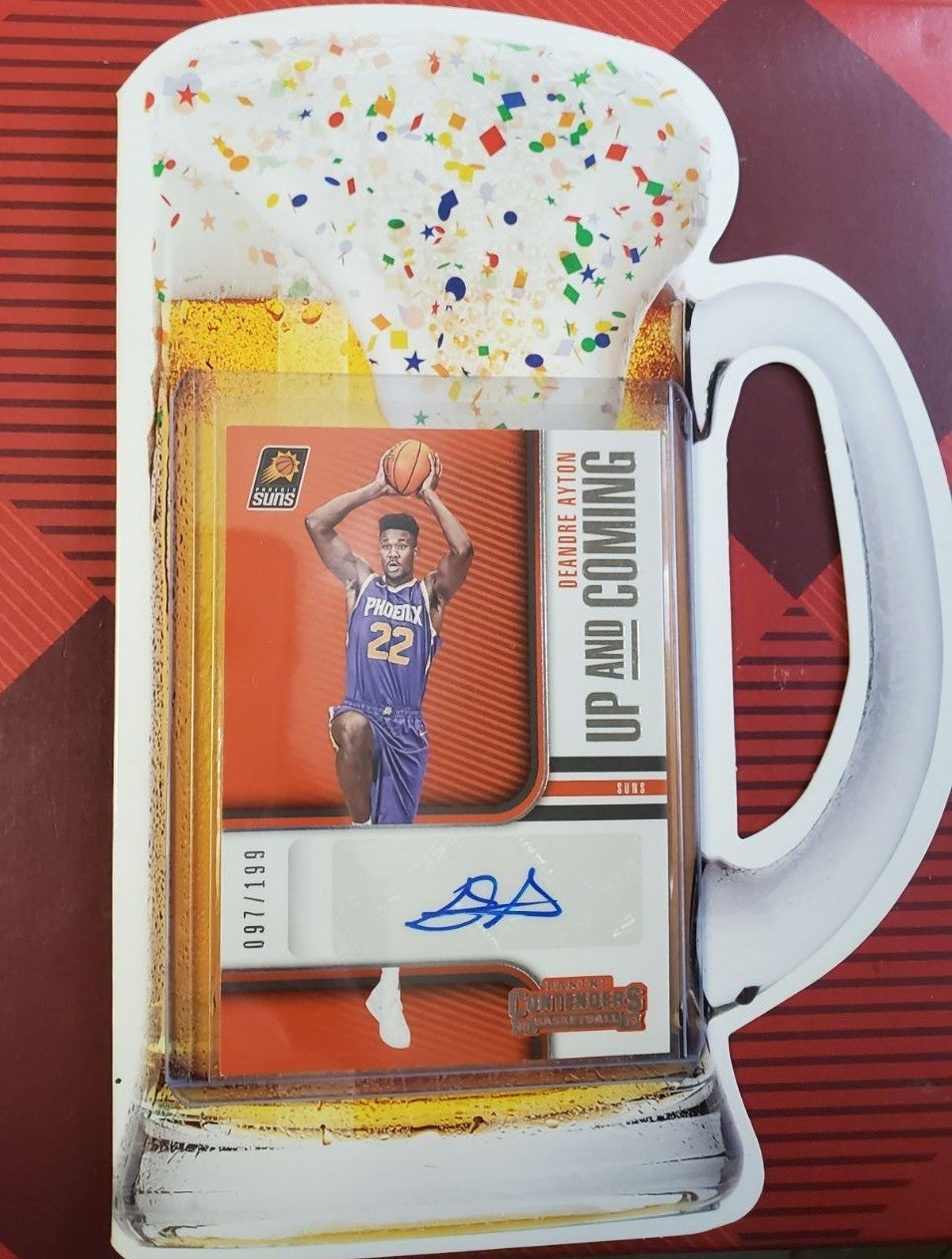 DEANDRE AYTON AUTO /199 ROOKIE CARD