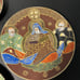 Japanese Antique 1900 6 Plates Saucers Meiji Satsuma Moriage Dragonware Immortal