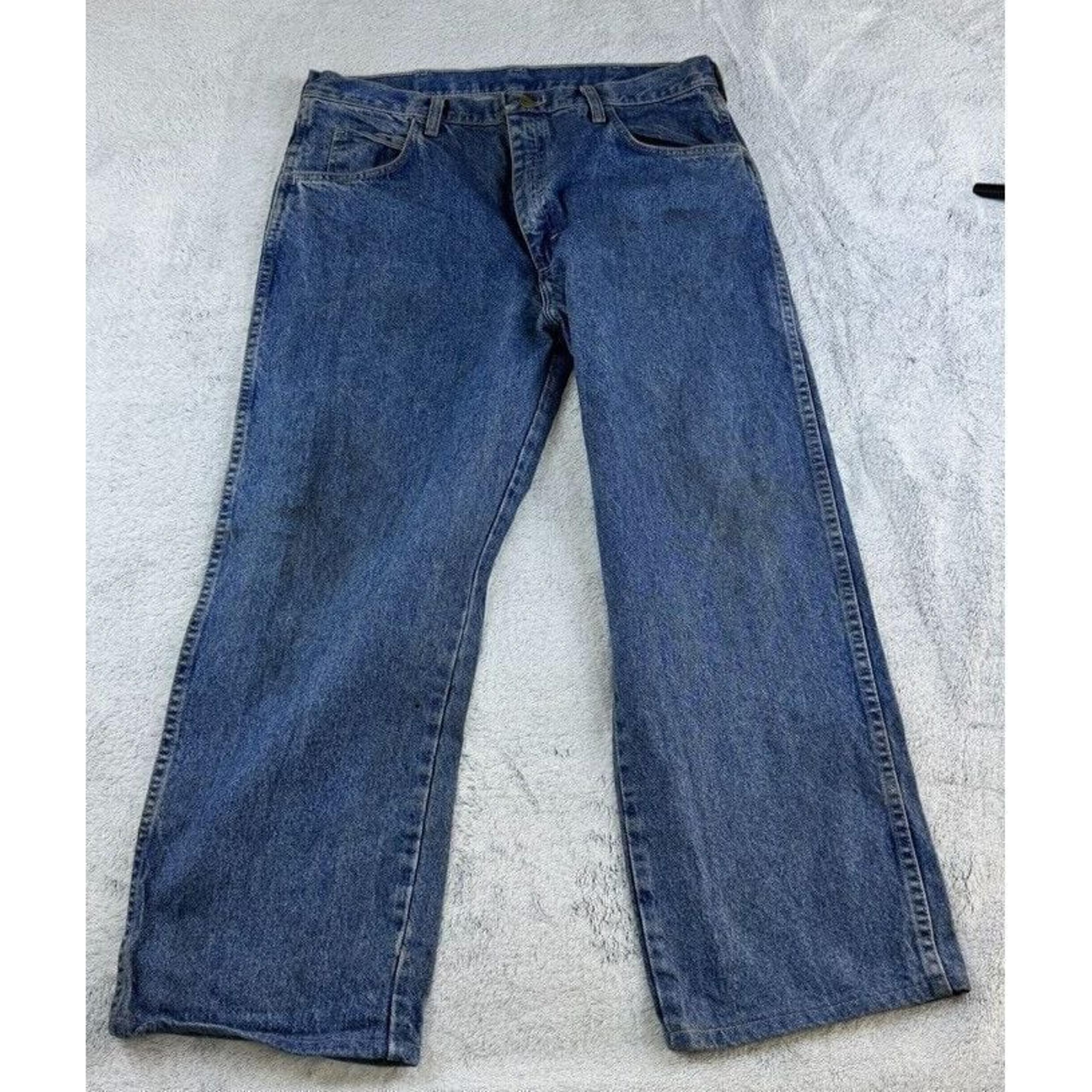 Bullwark FR Jeans 36x27 Blue Denim Flame Fire Resistant Work Welding