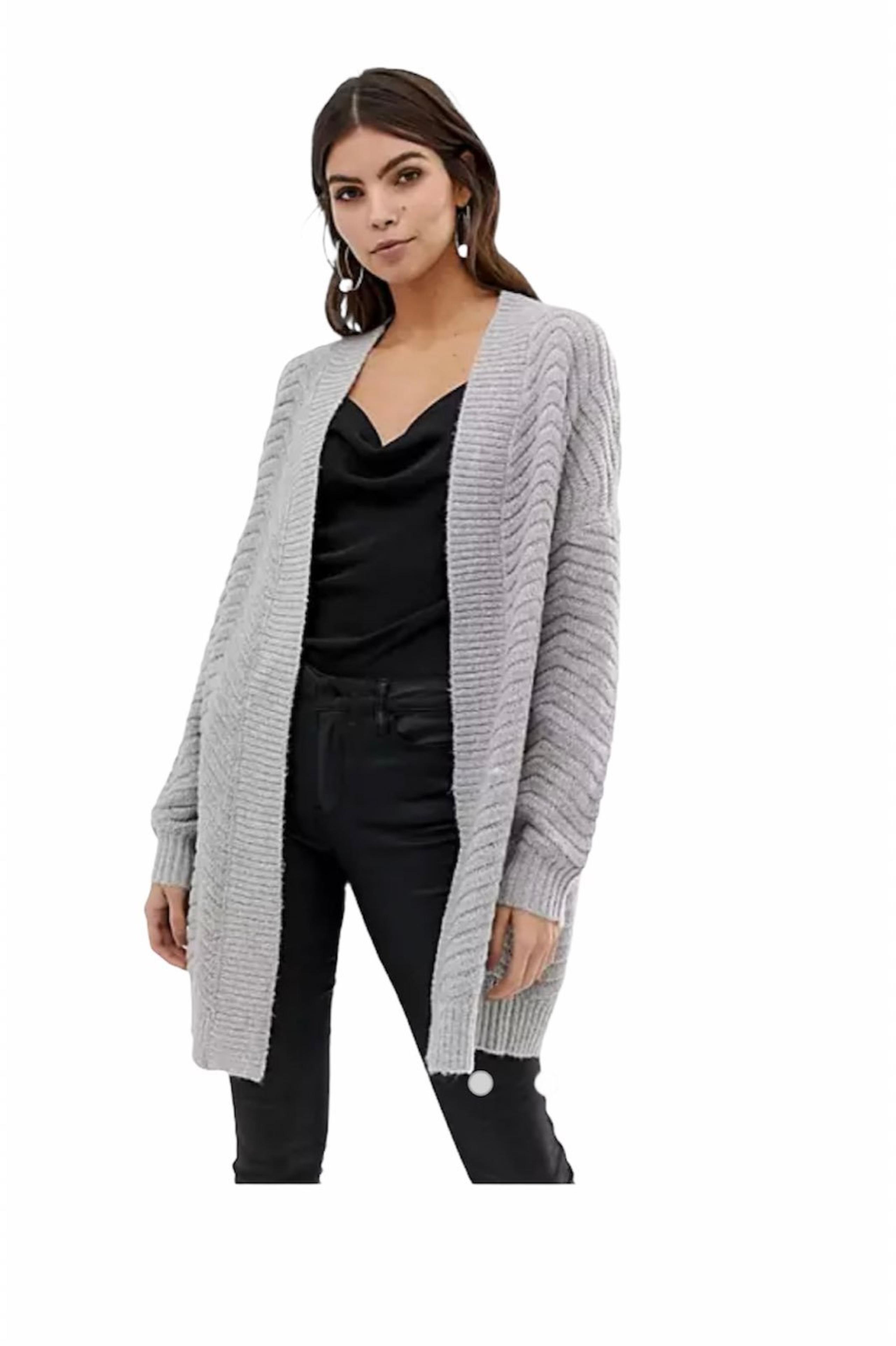 ASOS Y.A.S Chunky Cable Cardigan