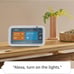 Echo Show 5 (3rd Gen, 2023 release) in Cloud Blue bundle with TP-Link Kasa Smart