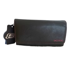 *Brand New Women’s Black pink blue SKECHERS Wallet TRI-FOLDED