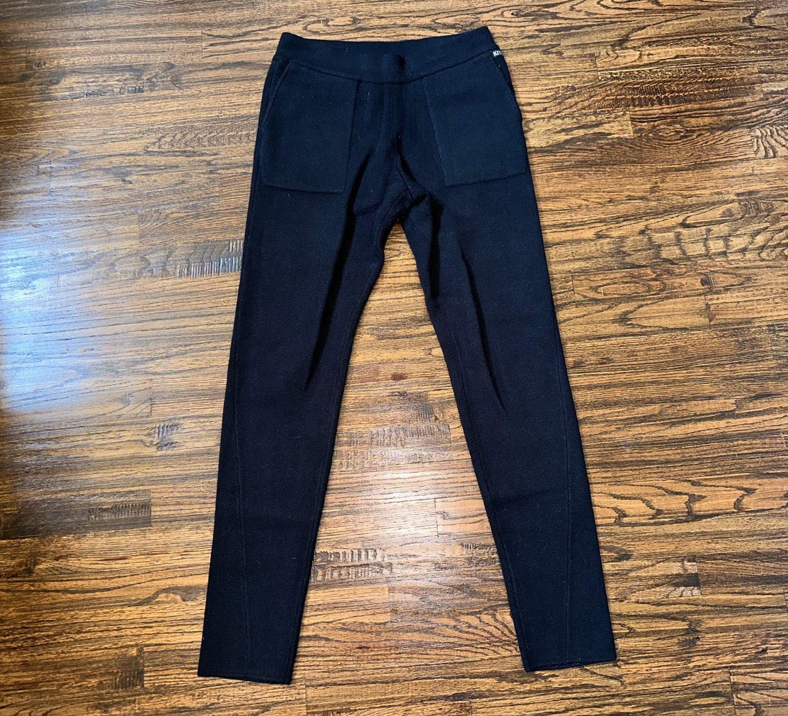Kith Heavy Knit “Bennett” Pant Black Size Small FW20