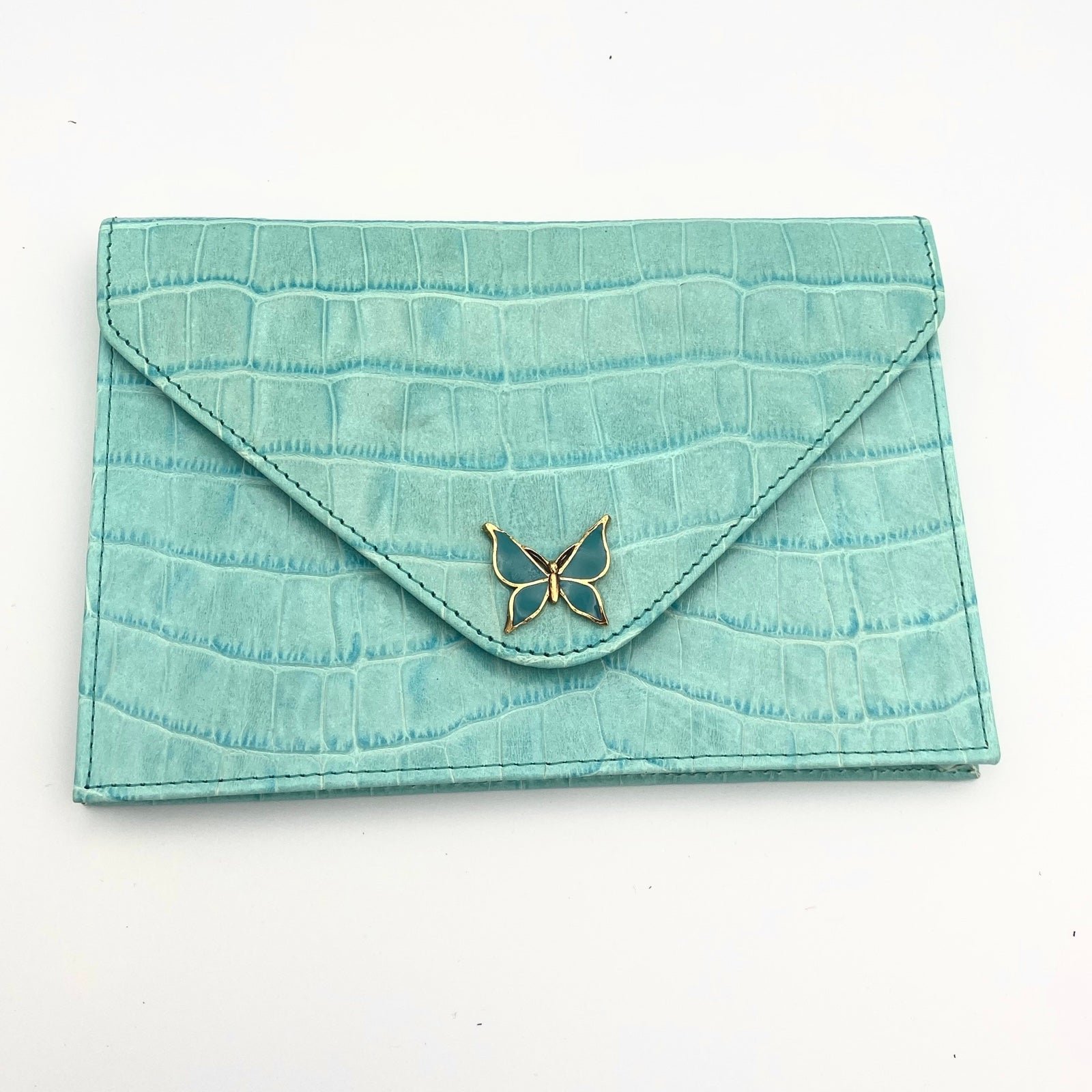 Karen Callan Designs Italian calfskin Envelope Clutch