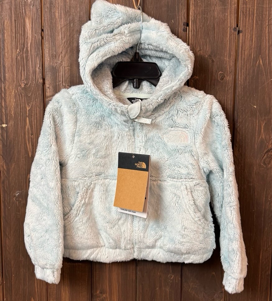 North Face Kids’ Osolita Full-Zip Jacket ice blue 2T