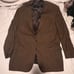 VINTAGE JOSEPH ABBOUD FOR JACOBSON’S TAN/ BLACK CHECK MENS SPORT COAT