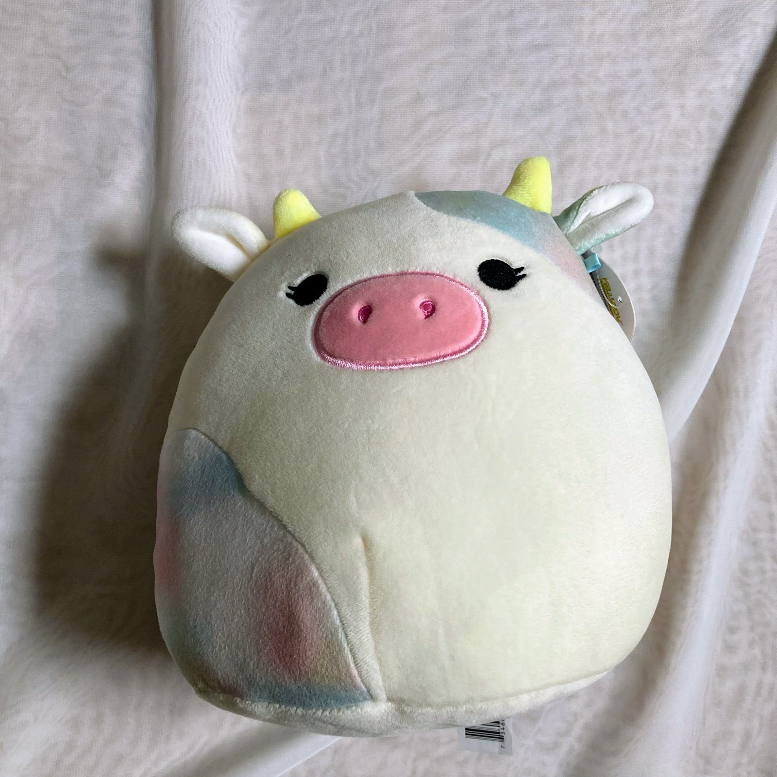 Candess the Squishmallows Cow - Soft Plush Toy with Pastel Spots