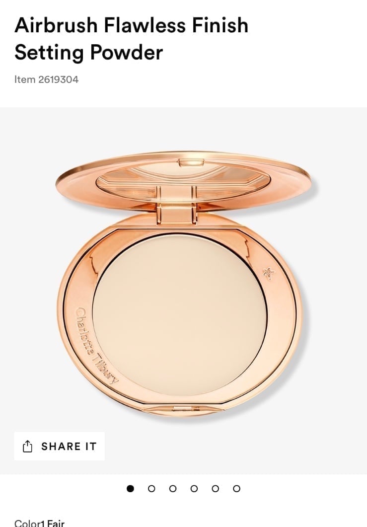 Charlotte Tilbury pressed powder