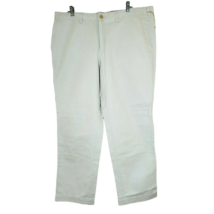 Pronto Uomo Blue 40x30 Cotton Chino Men Khaki Tan Pants F14