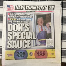 Donald Trump Cover, McDonald’s