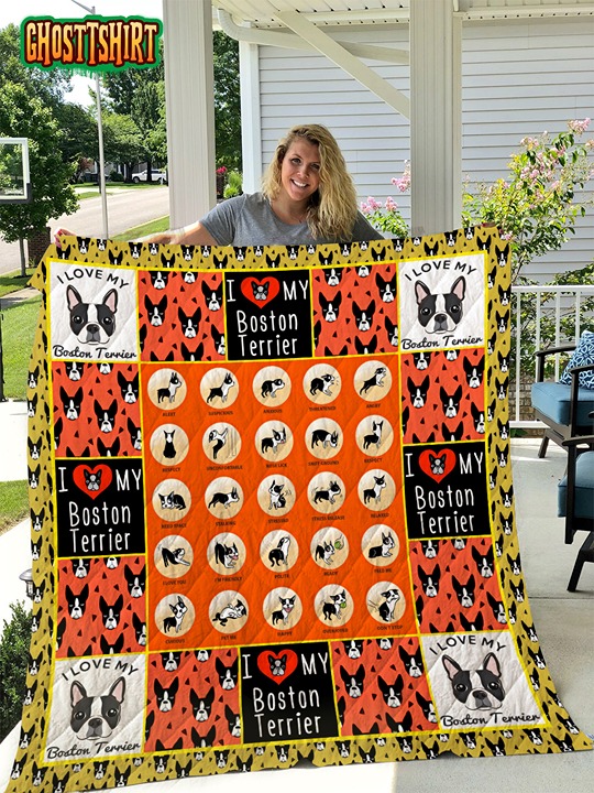 Boston Terrrier Blanket