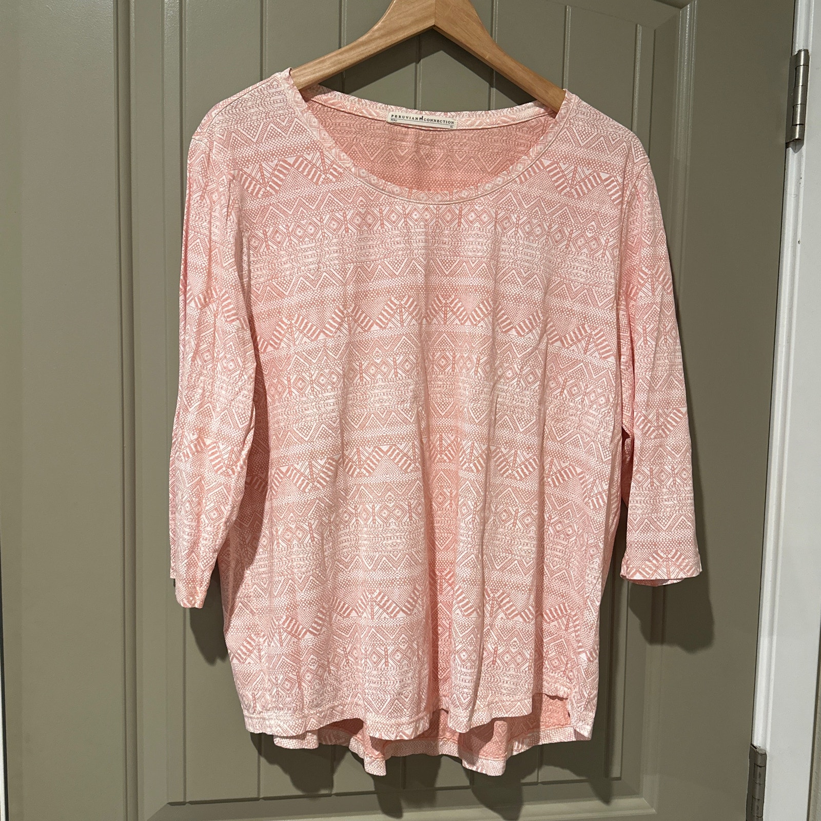Peruvian Connection Tunic sz XL