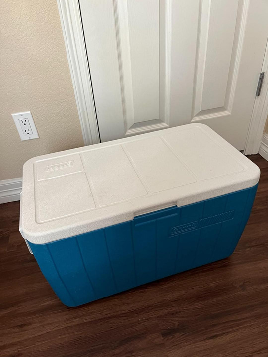 48qt Insulated Portable Cooler - Ice Retention Hard Cooler with Robust Heavy-Dut