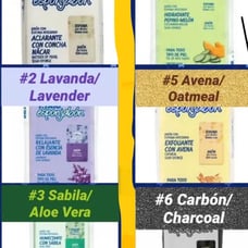 esponjabon 6 piezas