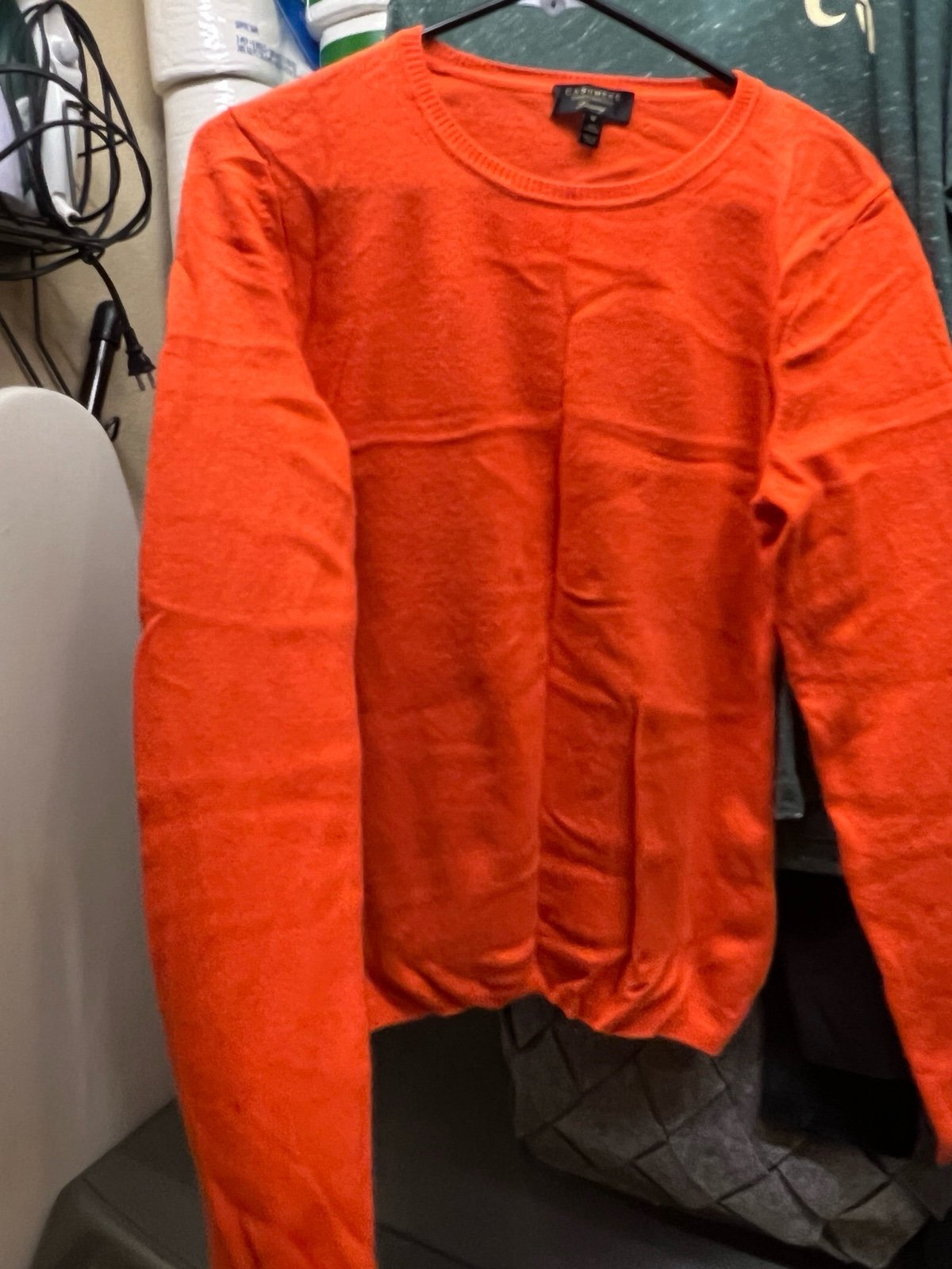 Cashmere long sleeve sweater