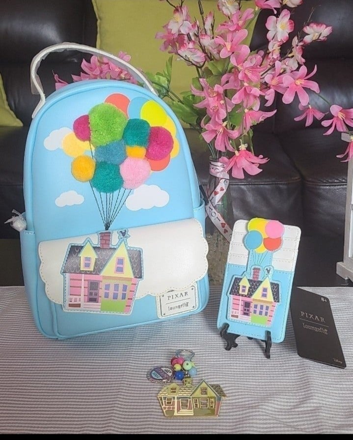 Loungefly Pixar Up House Puff Balloons SUPER RARE!!