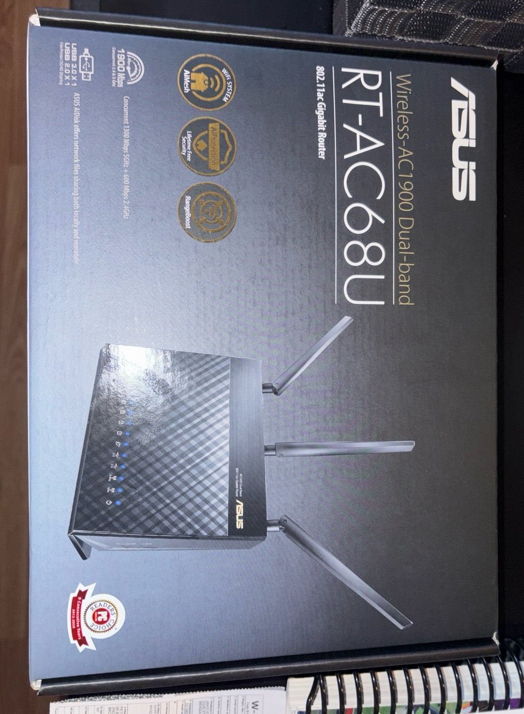 ASUS Wireless-AC1900 Dual Band RT-AC68U