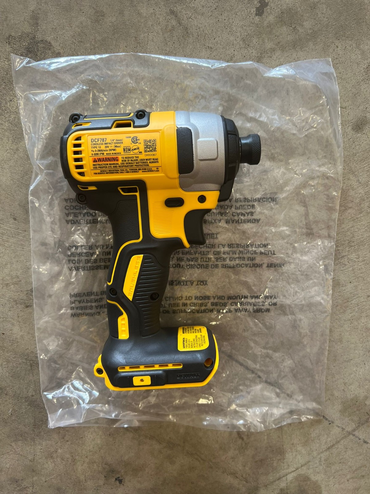ATOMIC 20V MAX Cordless Brushless Compact 1/4 in.