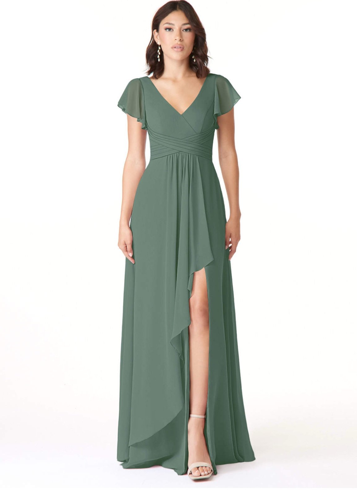 Azazie Omari bridesmaids/wedding dress