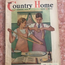 THE COUNTRY HOME MAGAZINE FEB 1936 Vinta