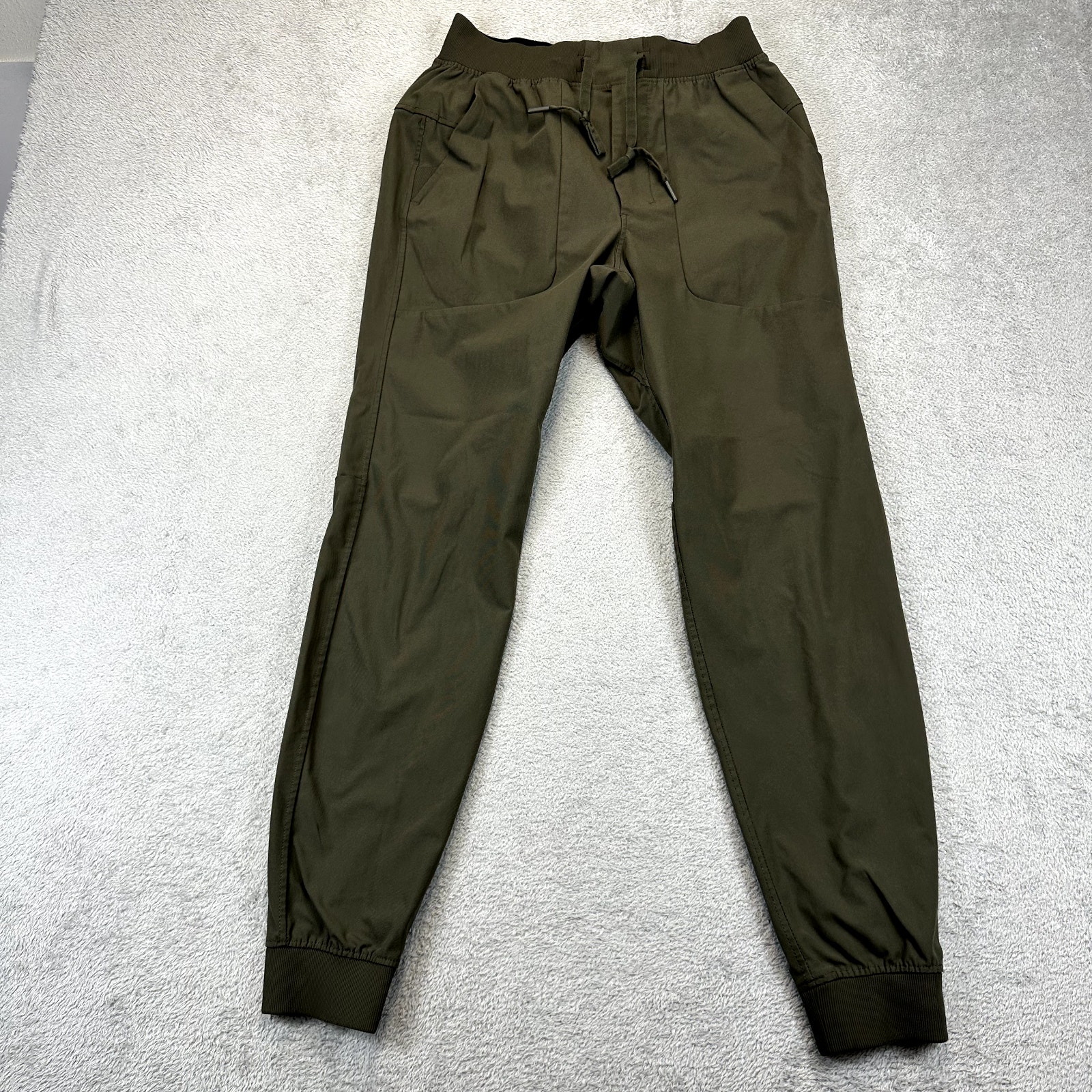 Lululemon ABC Jogger Warpstreme Men’s Size S Green Athleisure 29 Inseam