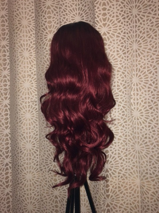 KAYLA 22” Wine Synthetic Wig *NWT*