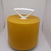 Vintage 45 rpm DISK-GO-CASE Record Holder/Tote - Yellow With White Handle