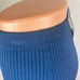 NEW Theory 245 Navy Blue Ribbed Slit Bodycon Midi Straight Pencil Skirt Sz XSP
