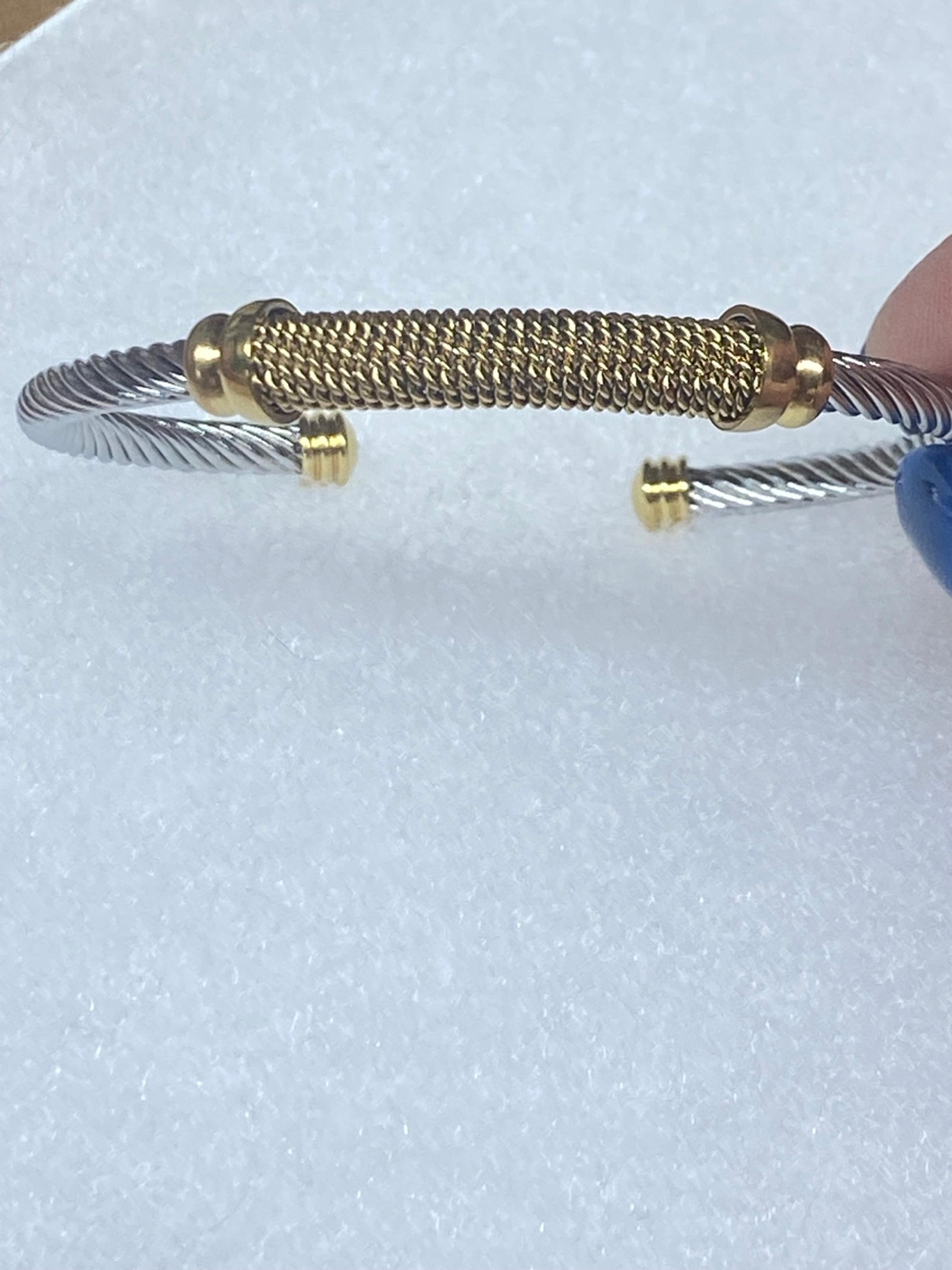 Two toned unisex cuff