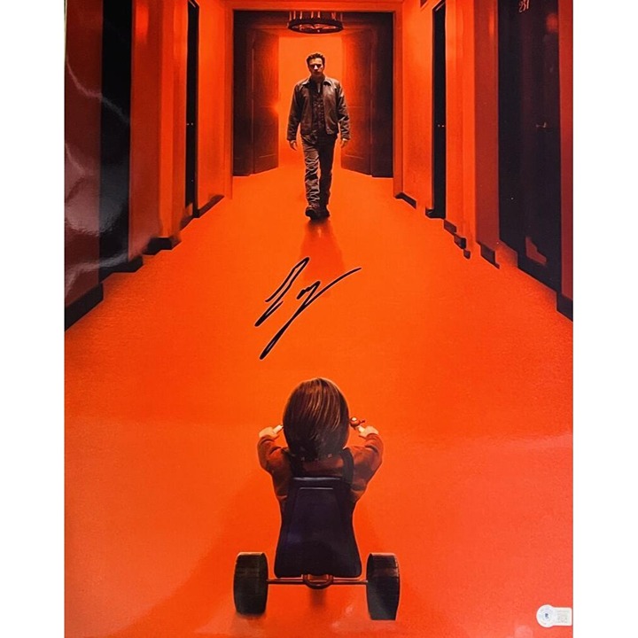 EWAN MCGREGOR SIGNED 16X20 METALLIC PHOTO DOCTOR SLEEP STAR WARS OBI BAS 051