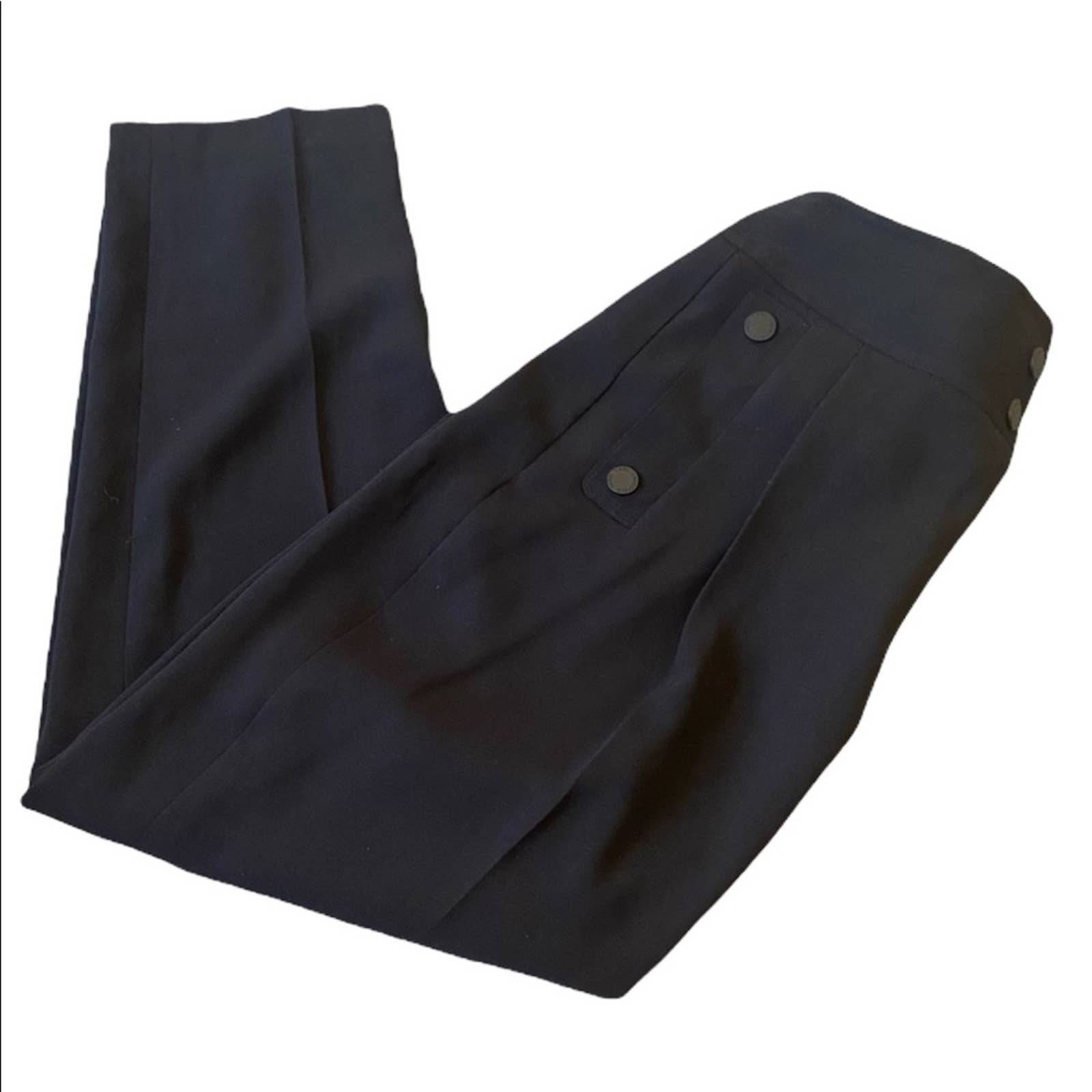 {Karl Lagerfeld} High Waisted Trouser Pant