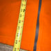 North face zip up fleece orange jacket xl