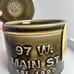 Extremely Rare BBW Wasabi Apple 3 Wick Ceramic Jar Candle