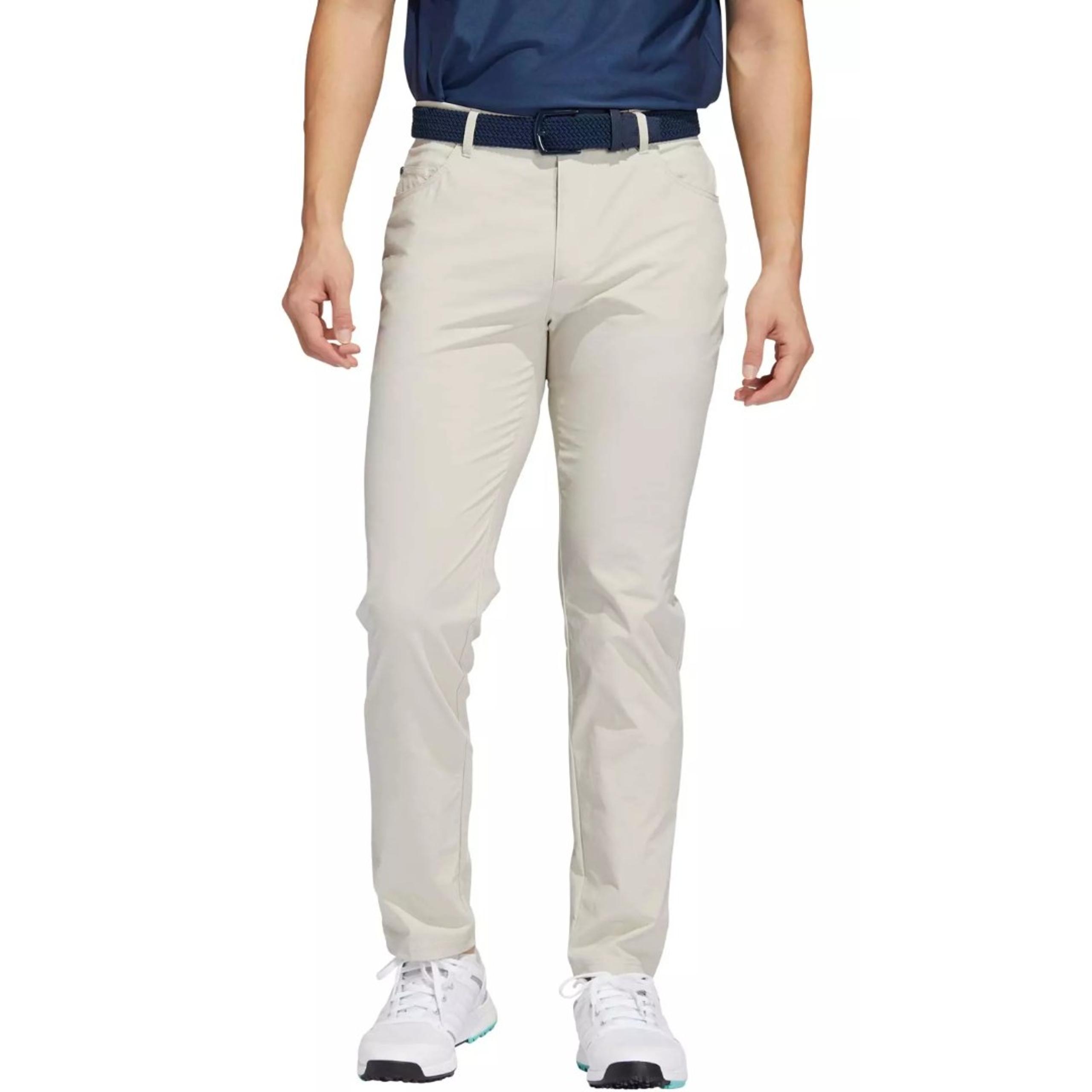 Adidas Men's Golf Go-To 5 Pocket Pant W38 x L34 Tapered Fit Clear Brown NWT B42
