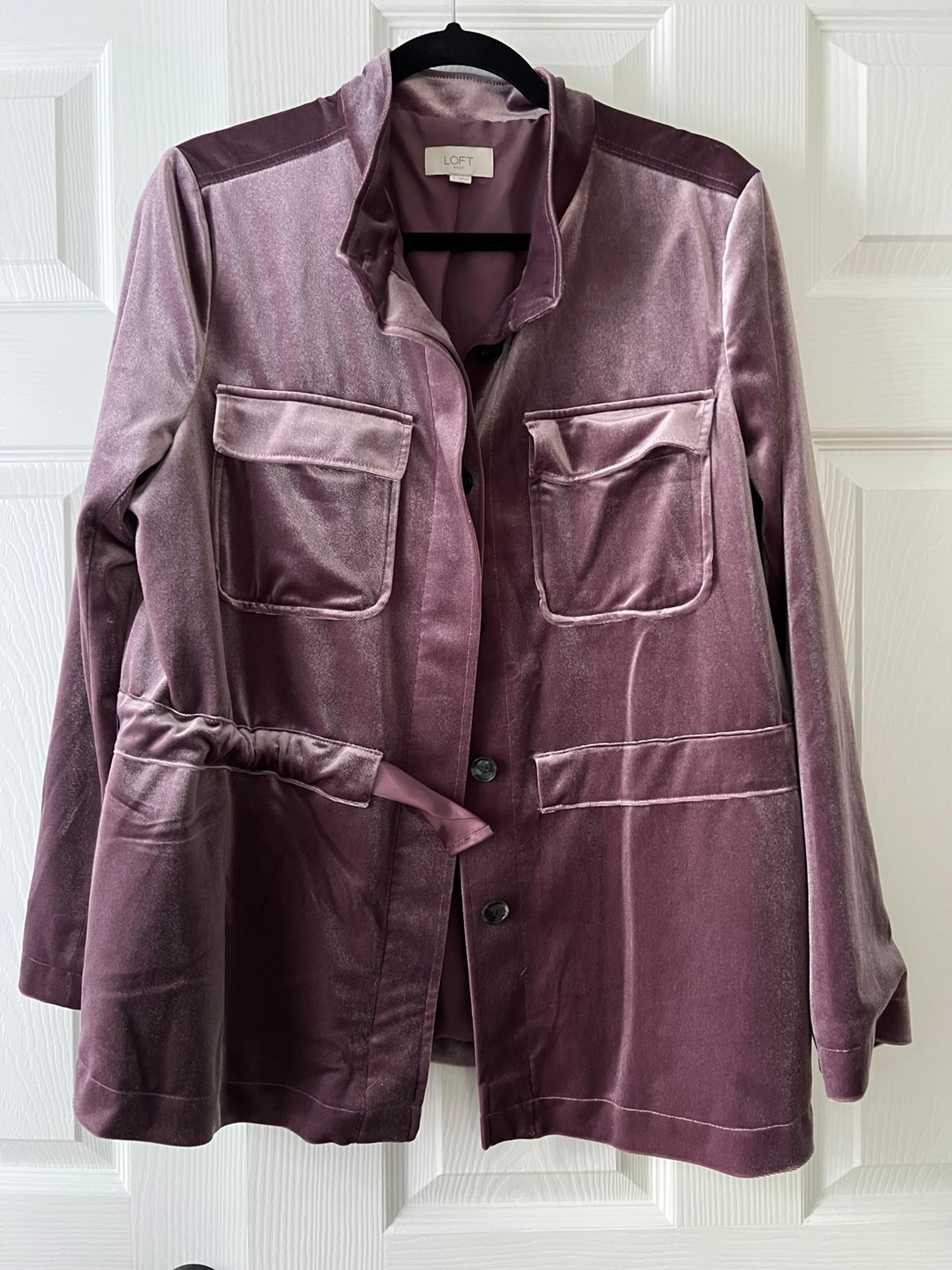 Loft Velvet Blazer