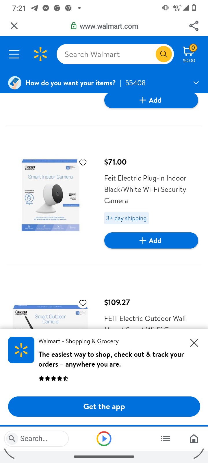Fiet electric indoor camera