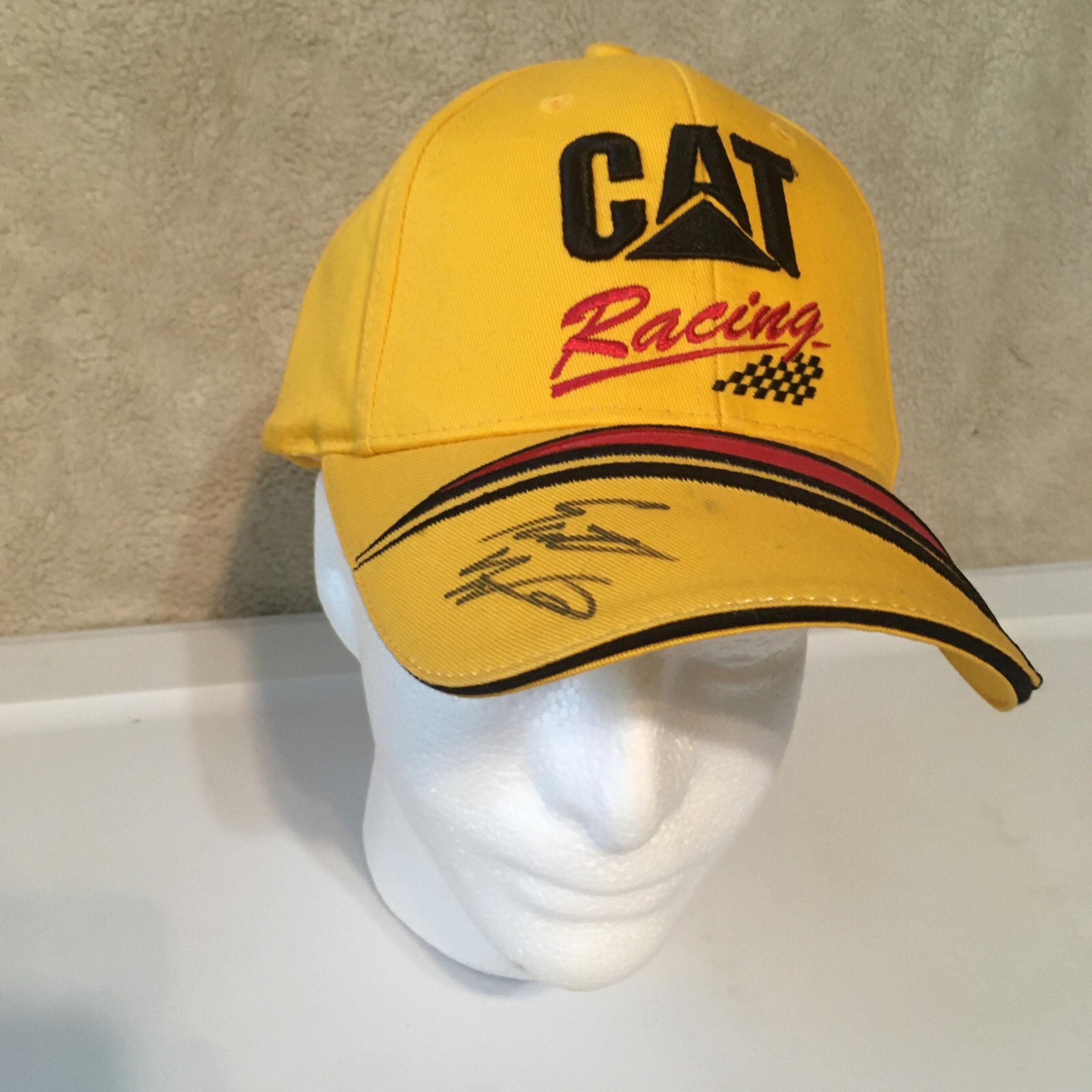 Scott Wimmer #22 CAT - Racing Champions Hat Nascar - signed autographed
