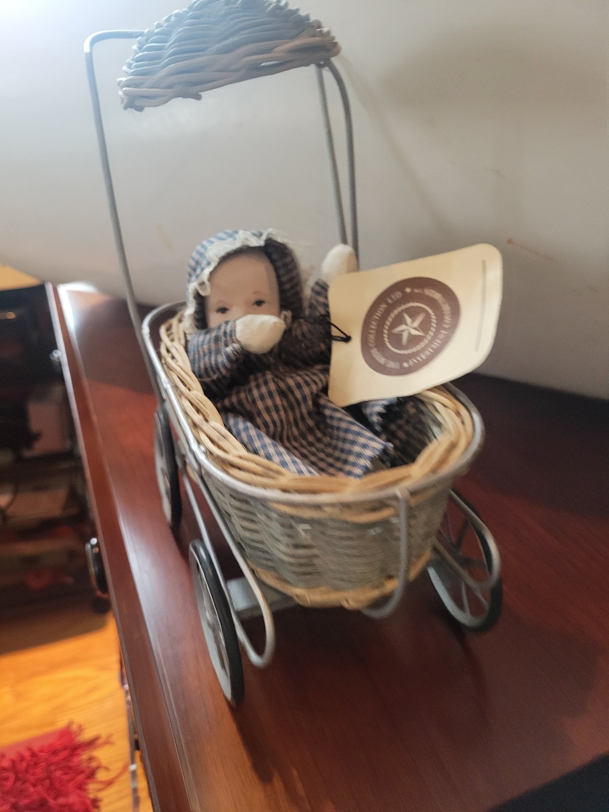 BOYD'S BABY DOLL W/PORCELAIN DOLL