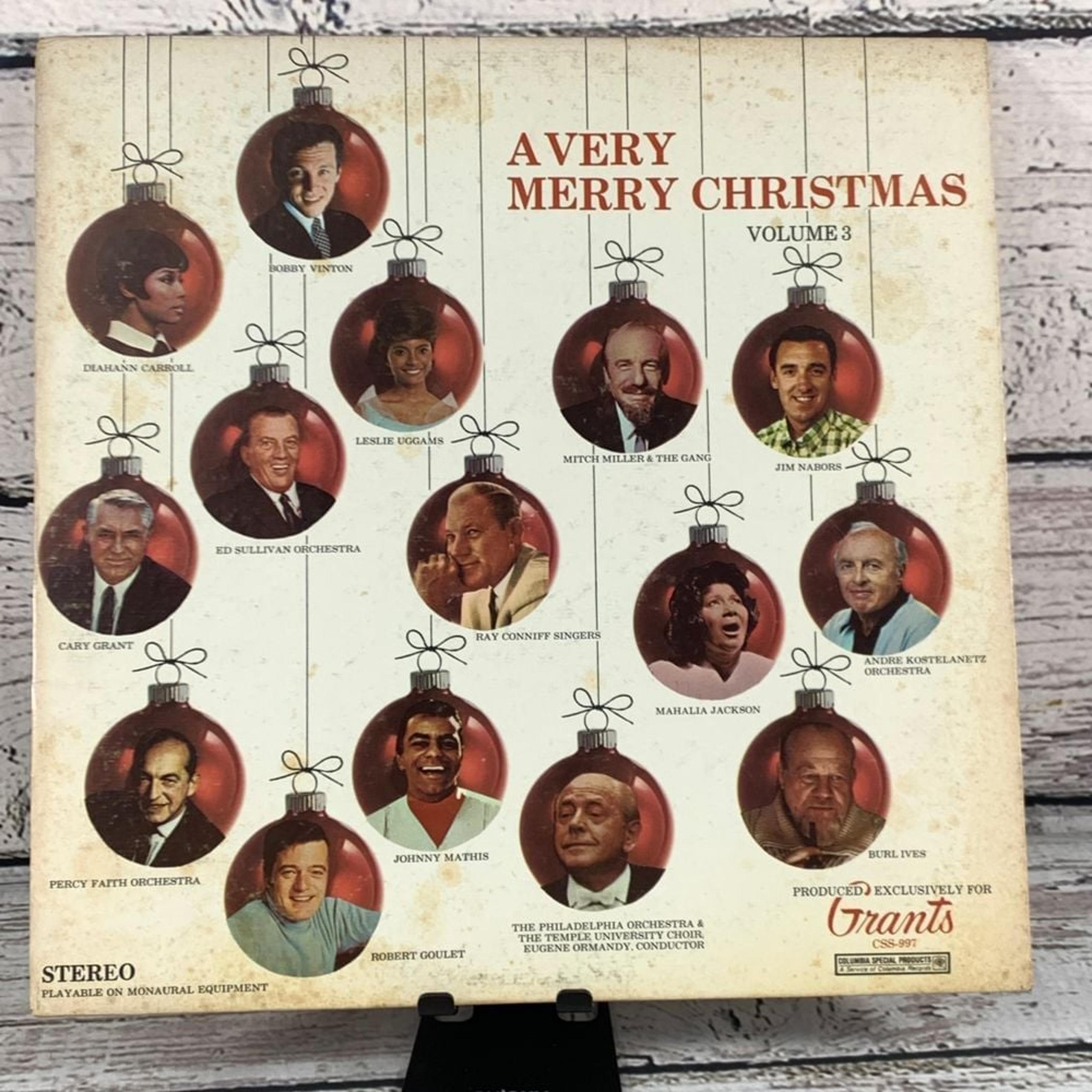 A Very Merry Christmas Vol 3 Columbia Special Products [Vinyl LP 1969] Grants
