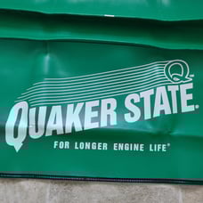 Quaker State Motor Oil USA Green Mechanics Fender Cover Auto Accessory