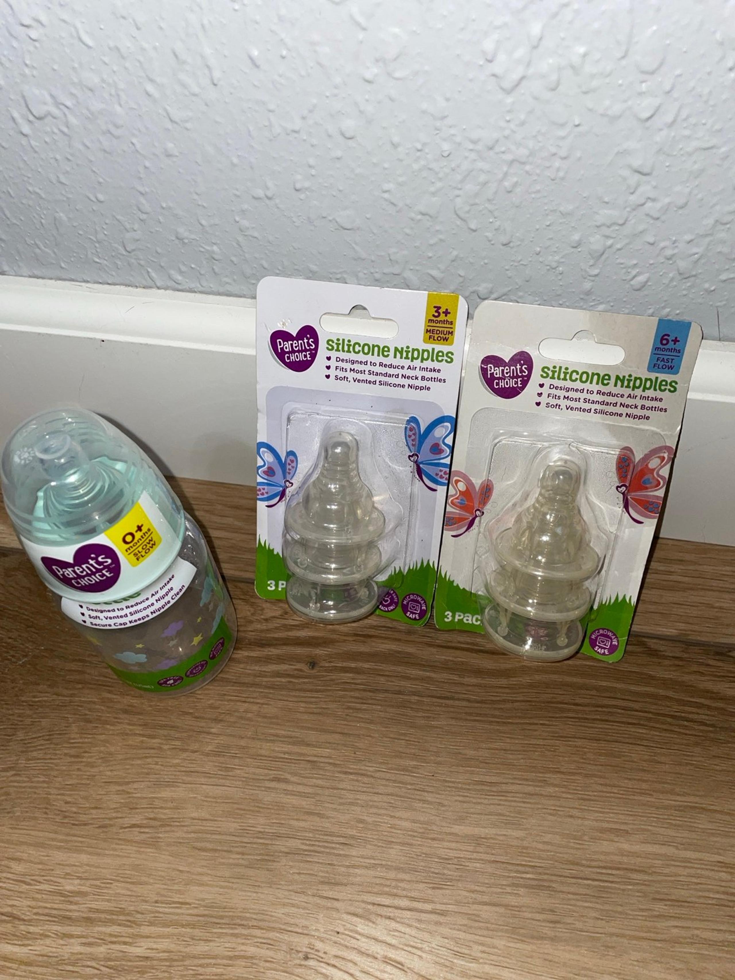 Parent’s Choice Bottle & Nipples NEW