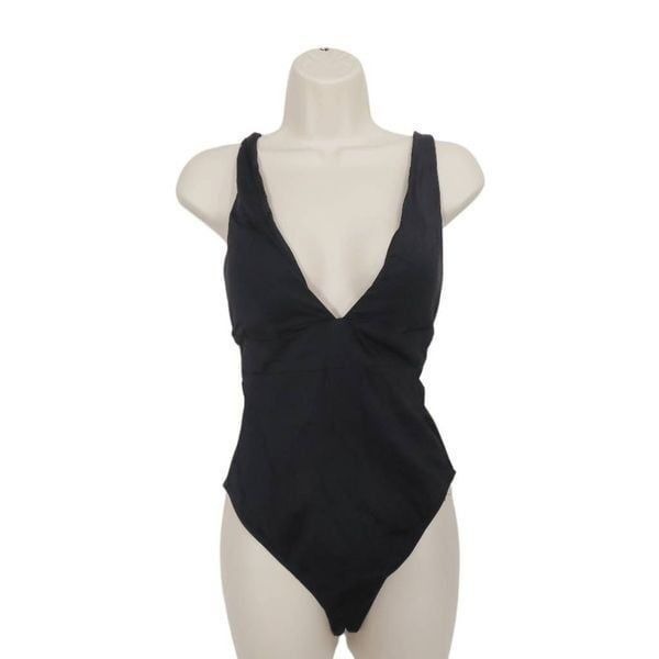 Andie Black The Sardinia One Piece Swimsuit Large