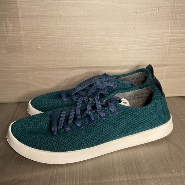 Allbirds Mens Tree Pipers Green Running Shoes Sneakers Size 11