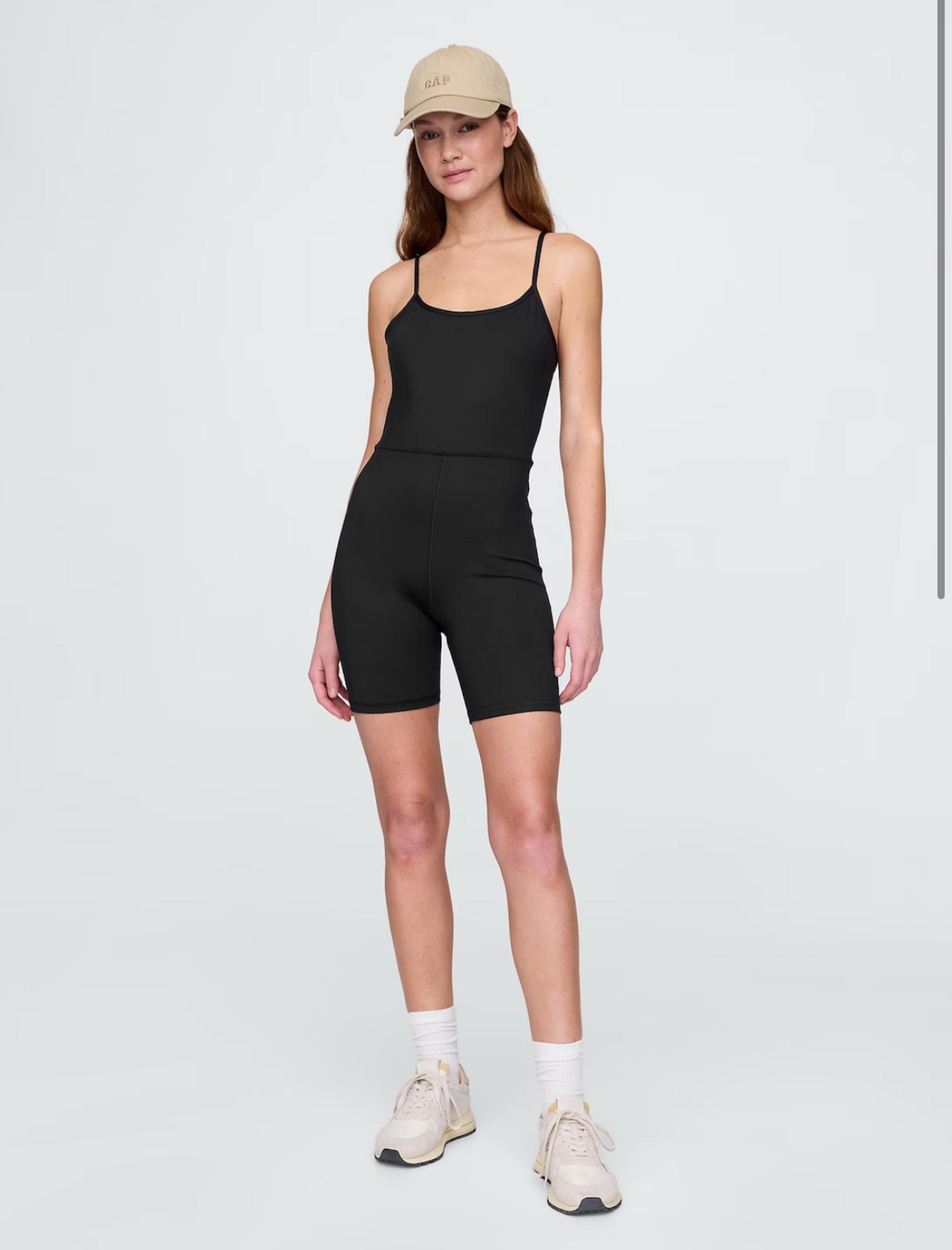 Gap Fit Bike Shorts Romper Jumpsuit