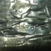 Gold Art Deco Handmade Wide Buckle Beads Signed Great Vintage Condition