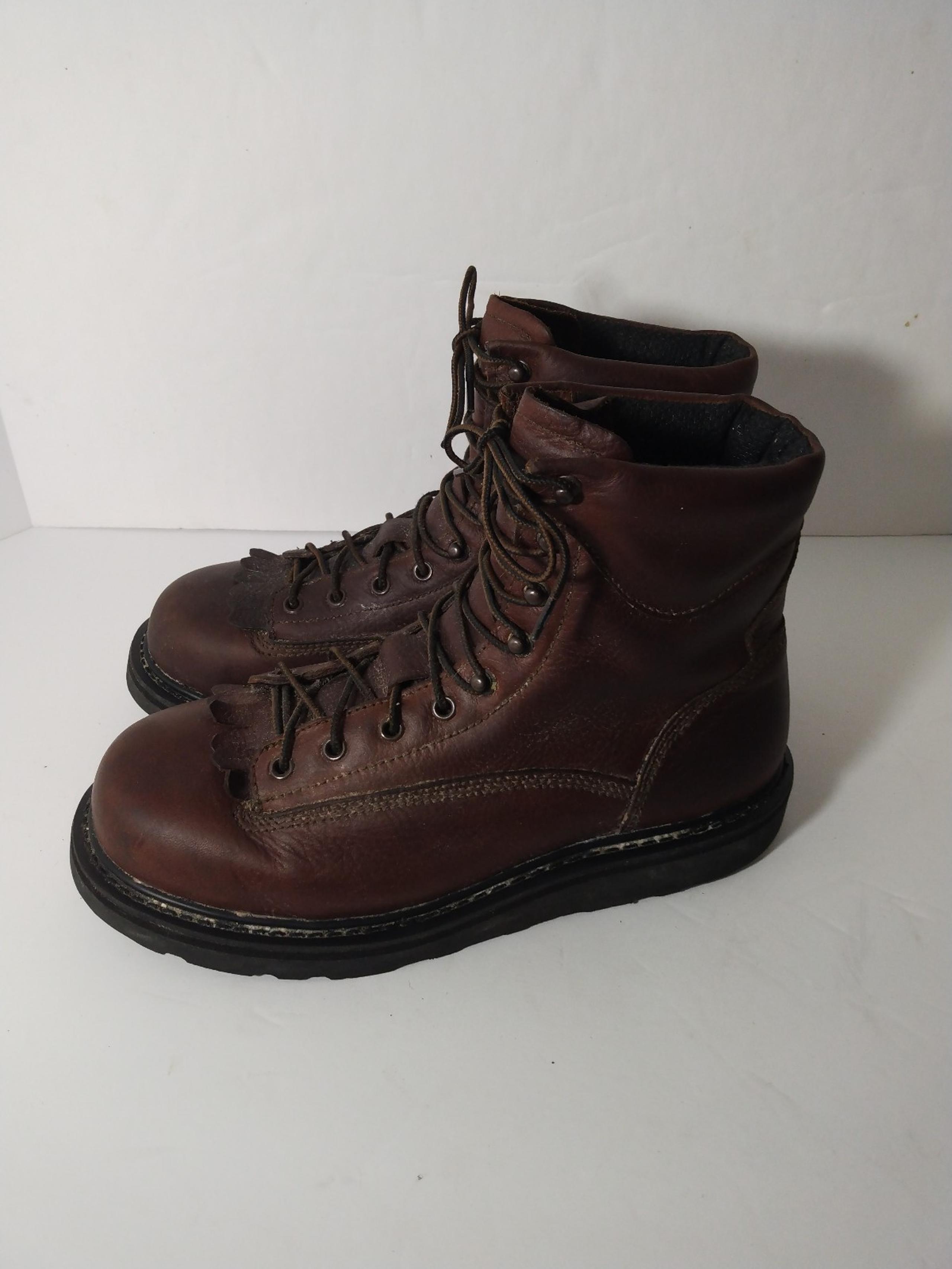 Mens Cabelas 81-3634 Keltie 2.0 Waterproof Leather Work Boots Sz 9.5D