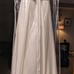 White strapless wedding gown size US10
