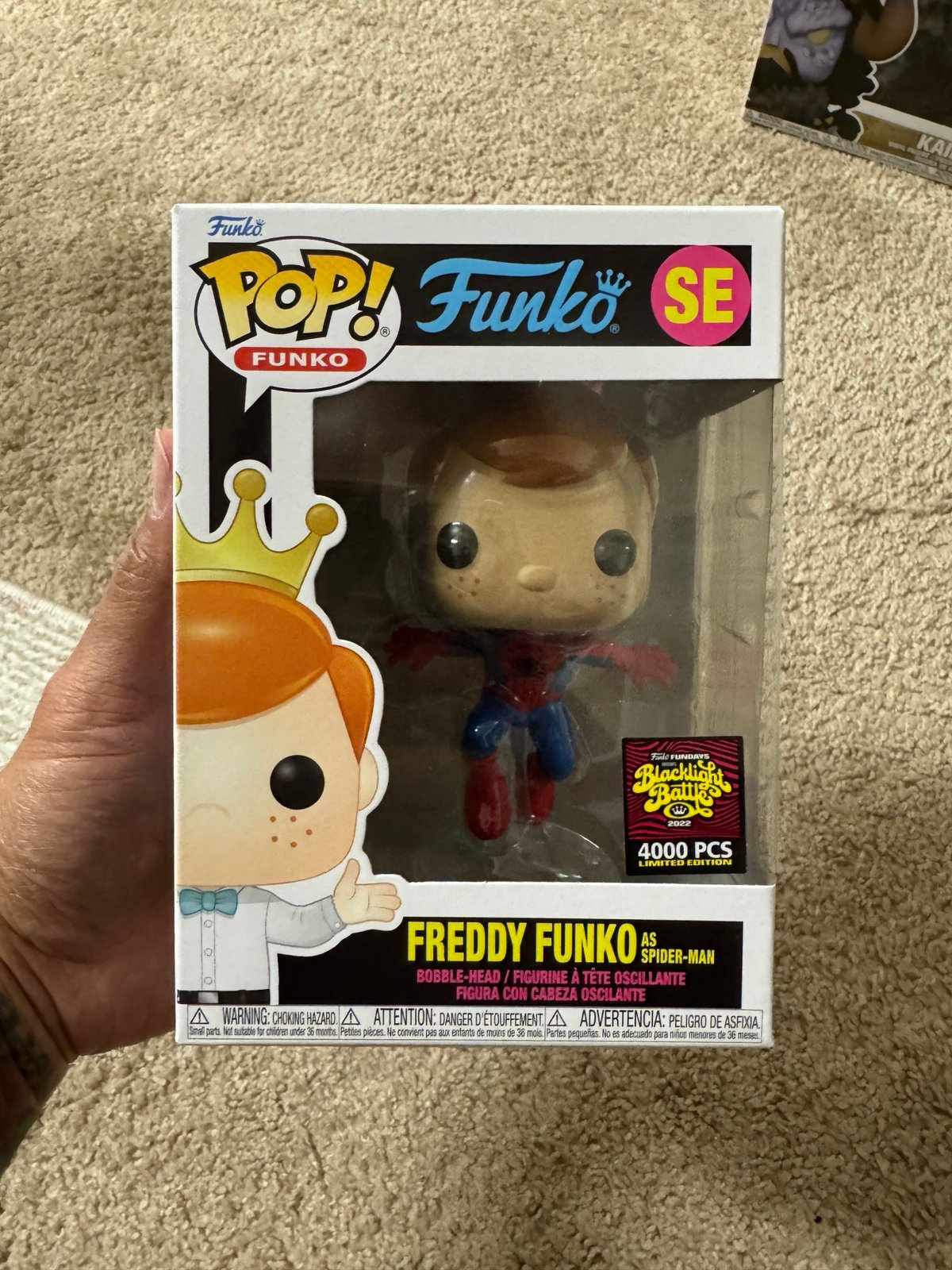 Funko Pop: Freddy Funko as Spider-Man LE4000