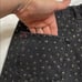 BDG Urban Outfitters Black Studded Mom Jean Shorts High Rise Size 26 New